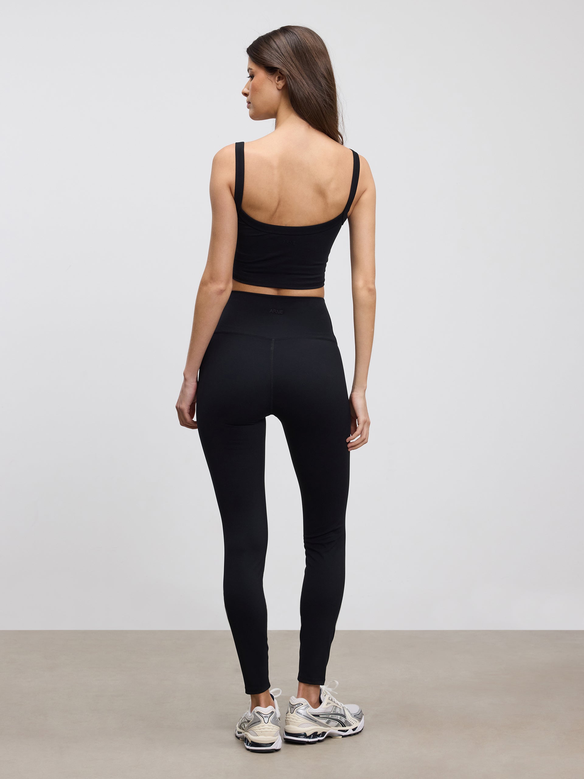 Womens Active Sports Bra in Black