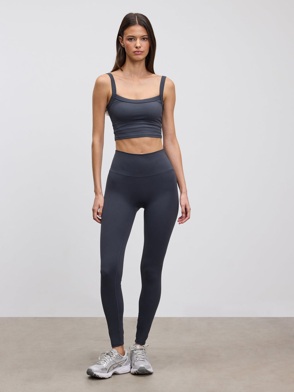 Womens Active Sports Bra in Slate Blue