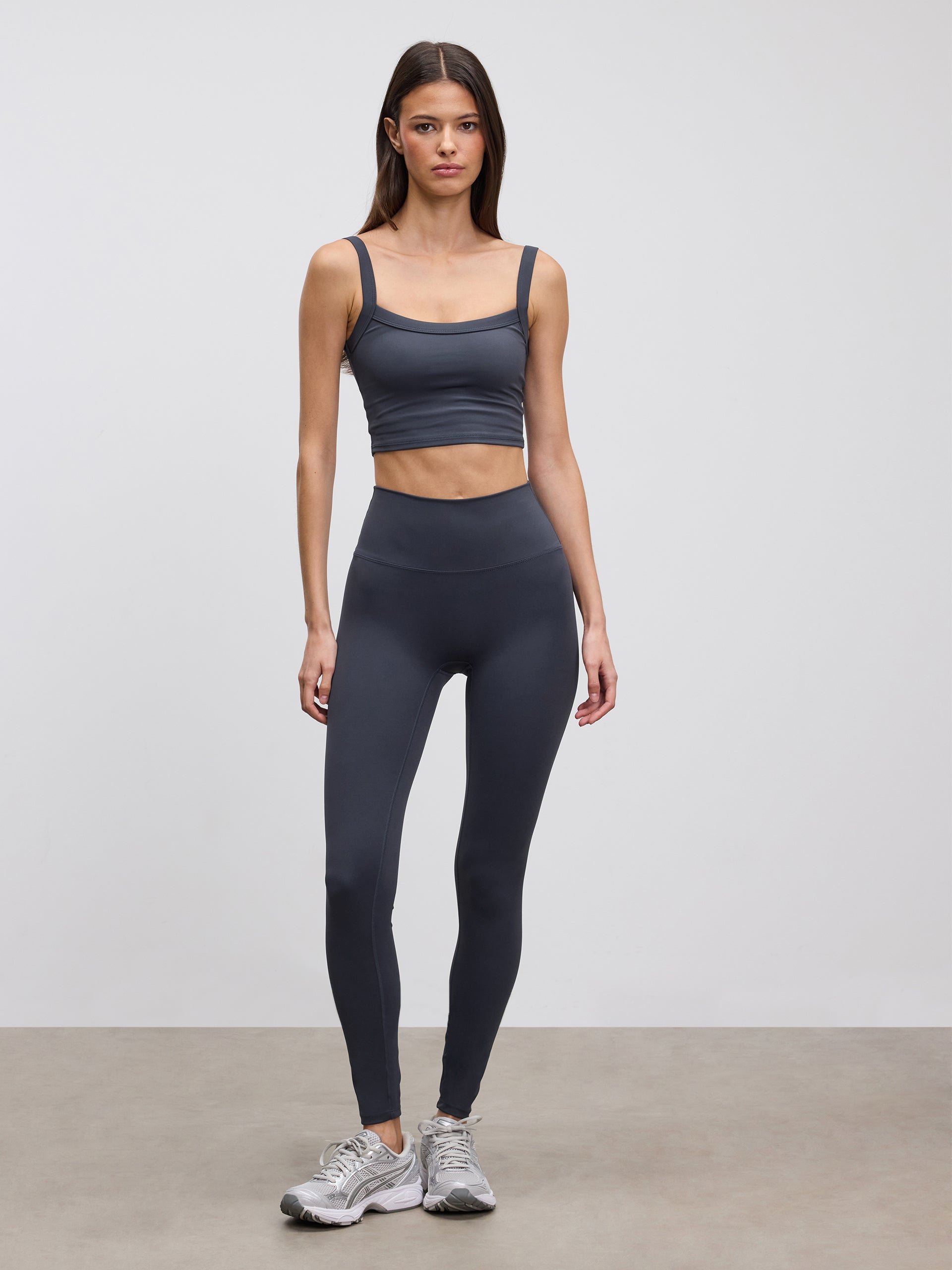 Womens Active Sports Bra in Slate Blue