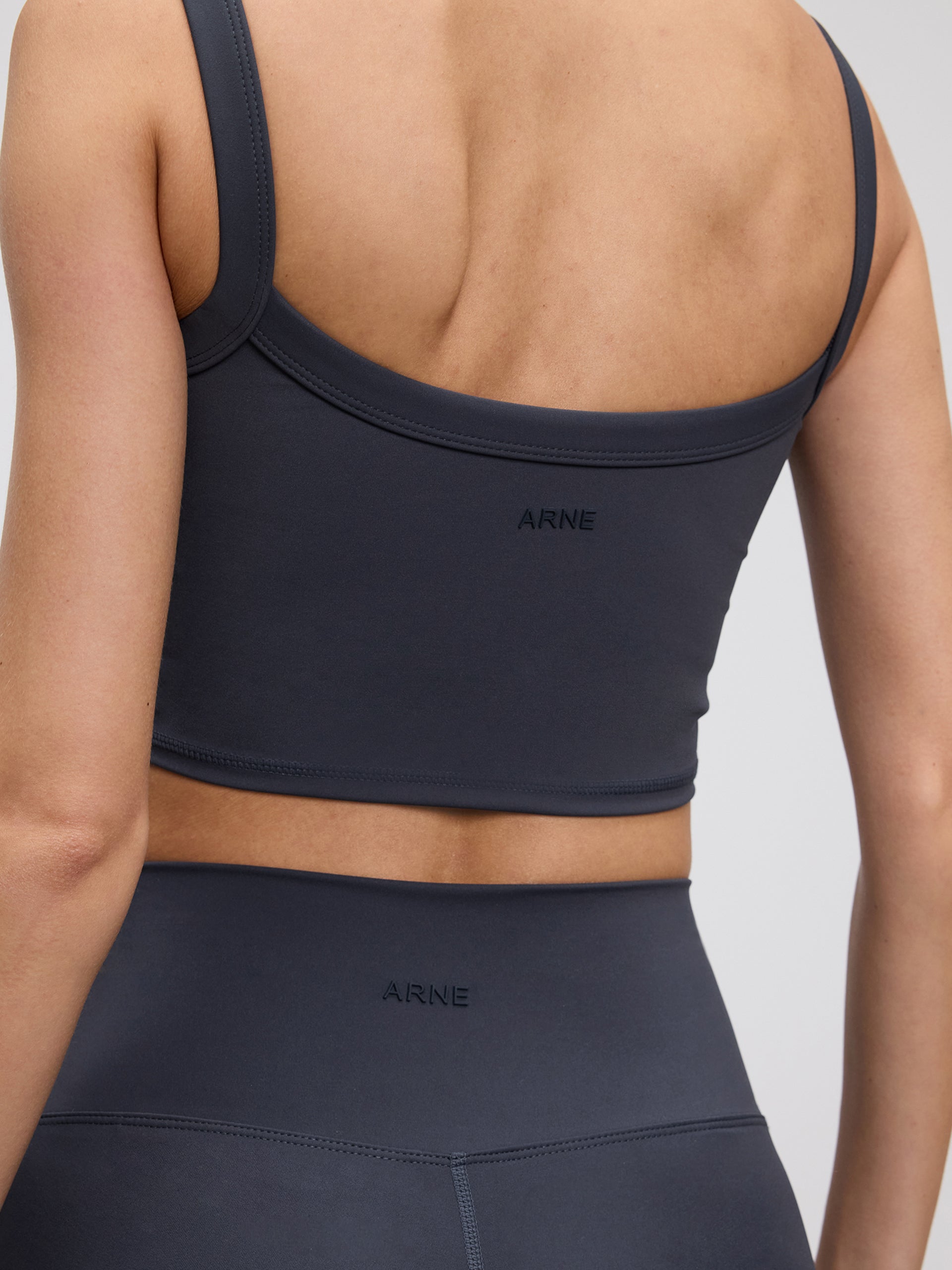 Womens Active Sports Bra in Slate Blue