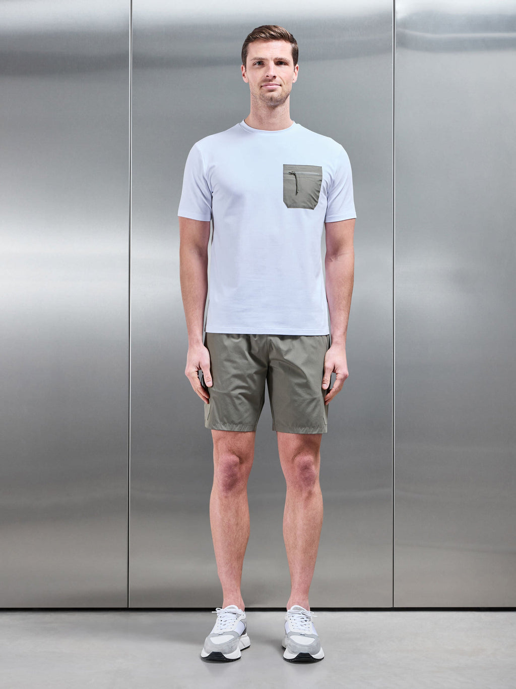 Active Cargo Short in Olive