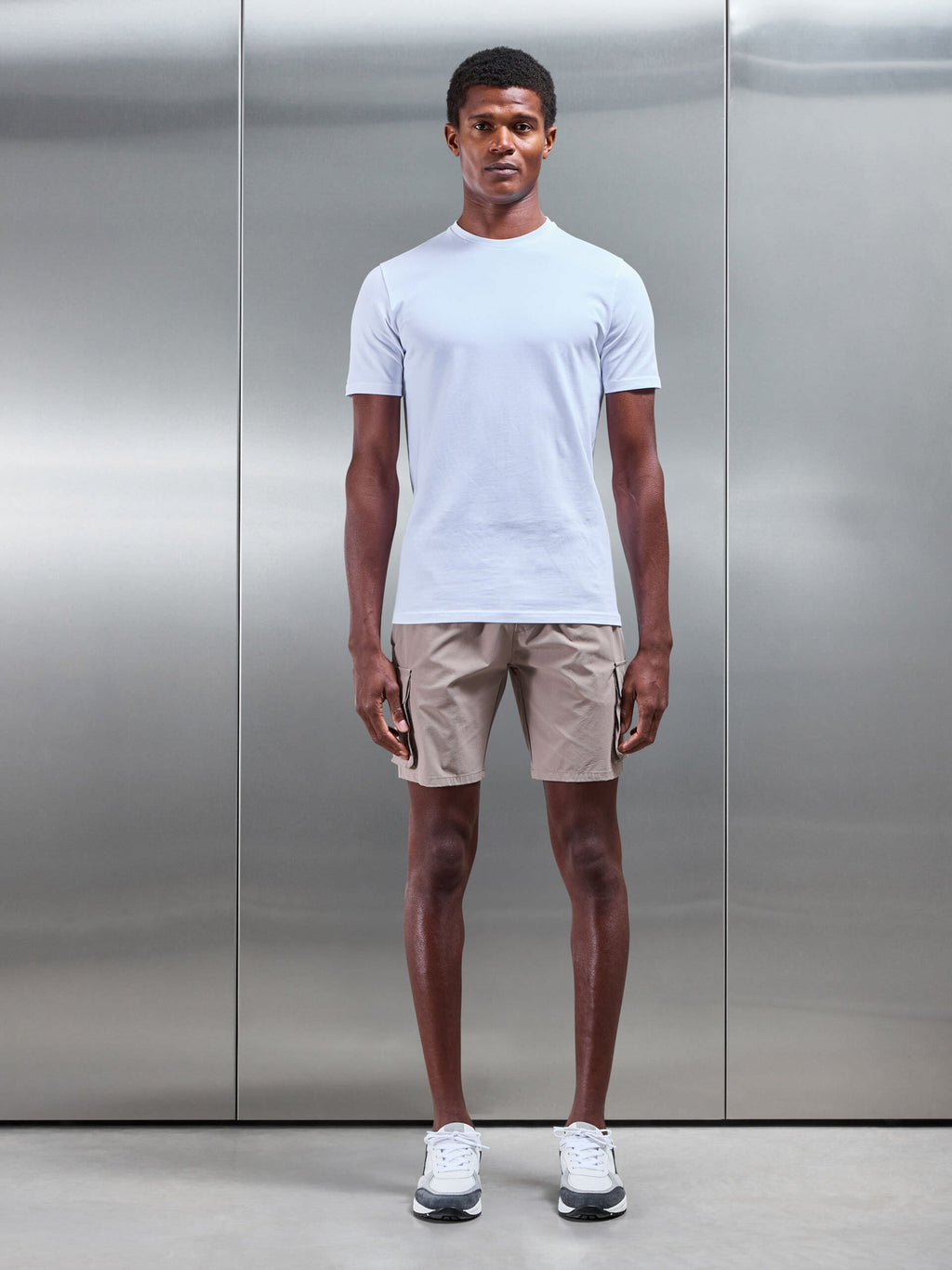 Utility Cargo Short in Taupe